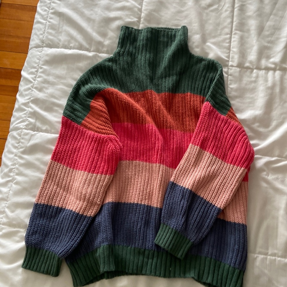 Colorblock sweater
